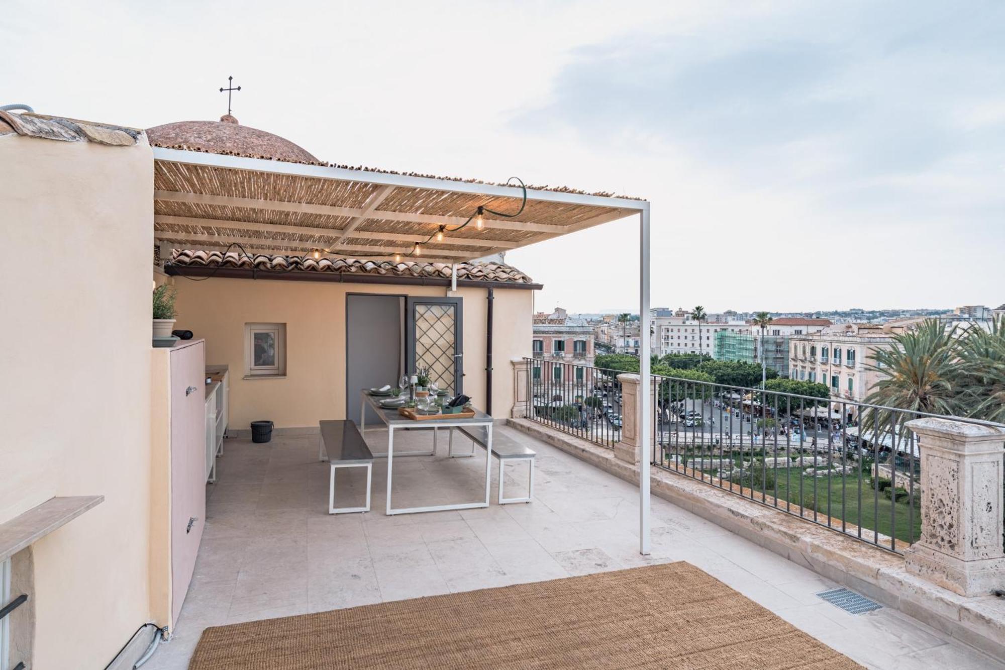 Apartmán Alma Maris Terrazza Al Tempio By Bed&Bros Syracuse Exteriér fotografie